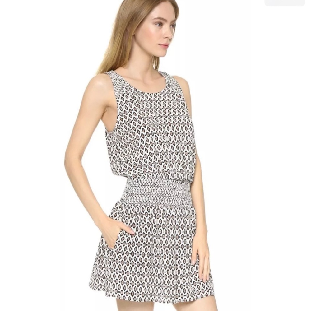 JOIE Lawska Porcelain Printed Silk Dress NWOT